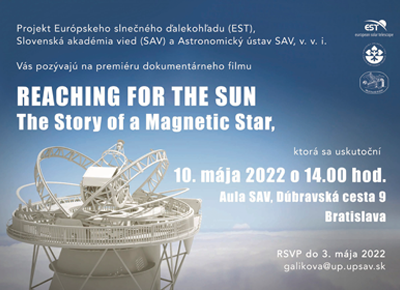The EST documentary at the Slovak Academy of Sciences